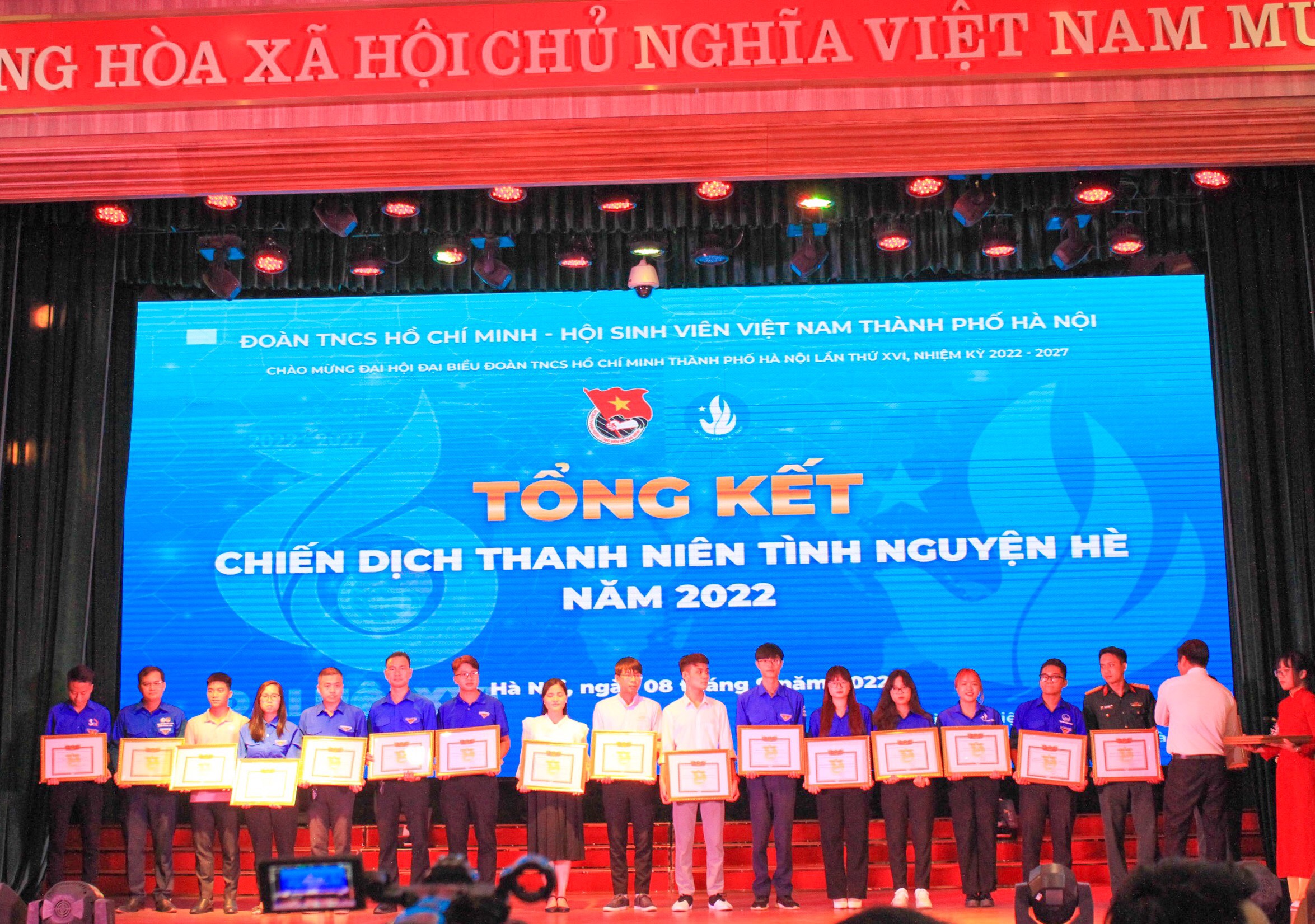 Đoàn Thanh niên – HộI sinh viên trường ĐạI học Công Đoàn tham gia Ngày HộI sinh viên 5 tốt cấp Thành phố lần thứ III năm 2022